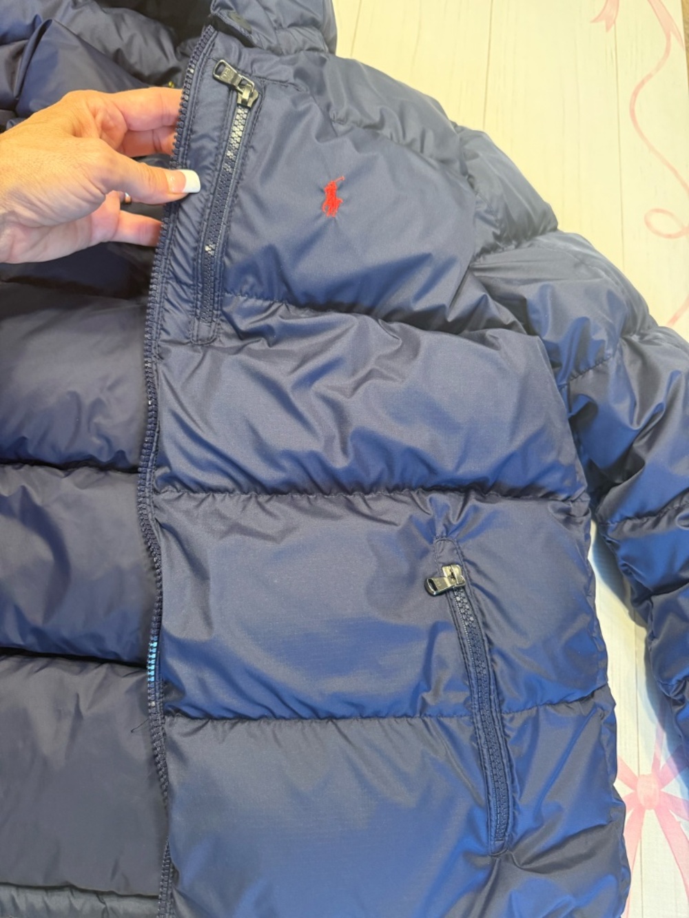 Polo Ralph Lauren Gorham Down Jacket Size XL 18-20 - Picture 4 of 5